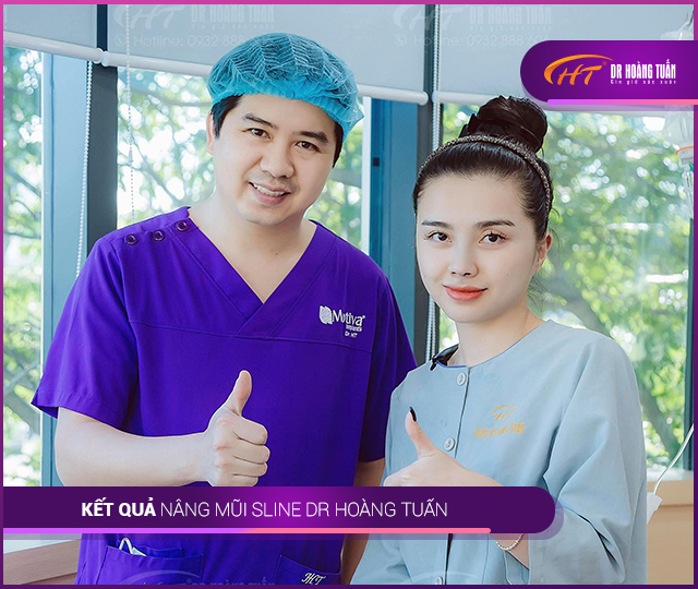 kết quả nâng mũi S line